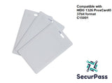 Keyscan® 1326 ProxCard® Compatible Clam shell Cards - 36bit C15001 format